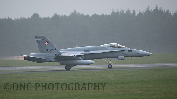 Swiss Air Force FA-18D Hornet J-5005