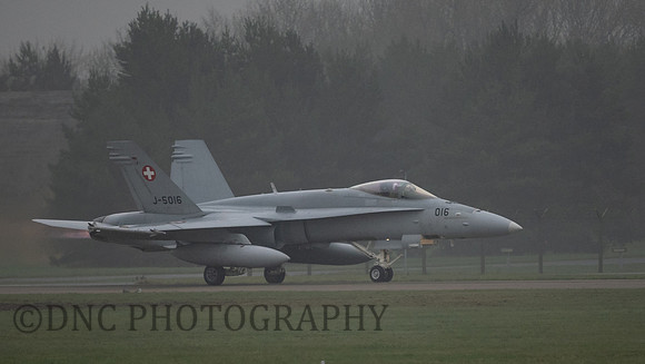 Swiss Air Force FA-18D Hornet J-5016