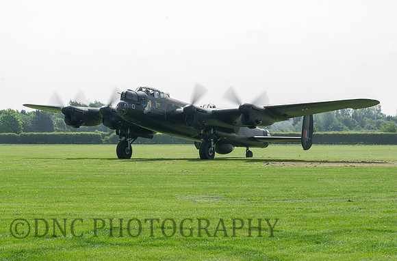AVRO Lancaster NX611 Just Jane. taxis