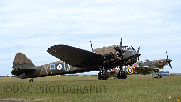 Bristol Blenhiem Mk.1 L6739 YP-Q , Hawker Hurricane Mk.1 R4118
