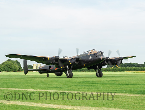 Avro Lancaster Mk VII, NX611  taxi