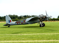 De Havilland Mosquito NF11 HJ711 taxis.