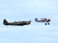 Bristol Blenhiem Mk.1 L6739 YP-Q  & Gloster Gladiator Mk II N5903