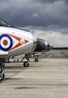EE Lightnings XR713 as 718, XS904 & XR728.