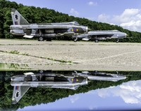 Bruntingthorpe Lightnings XR713 repaint to XR718 56 Sqn Firebirds