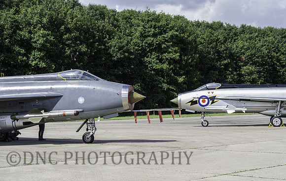 English Electric Lightning F.6 XR728 & F.3 XR713