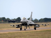 Typhoon FGR4 ZK309 & AVRO Lancaster B.1 PA474
