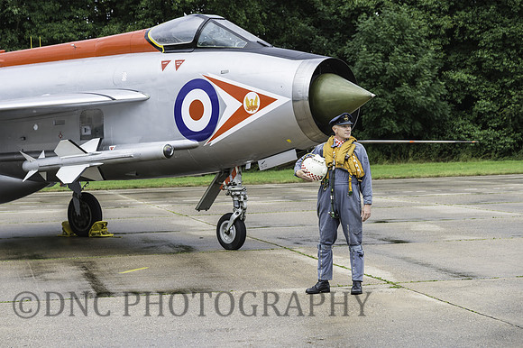 English Electric Lightning F3 XR718 with pilot
