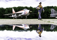 Pilot returns from flight