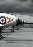 EE Lightnings XR713 as 718, XS904 & XR728..
