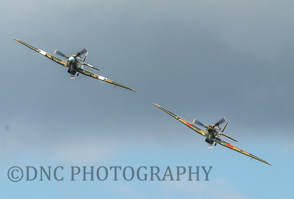 Hawker Hurricane (MkIIc) LF363 & PZ865.