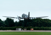 Douglas C47A-DC3  N473DC take off at the end of the show