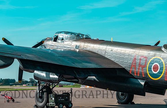 Lancaster B1 PA474 awaits its next flight