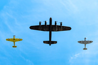 BBMF Lancaster B1 PA474, Spitfire LFIXe Mk356 & Hurricane MkIIc LF363