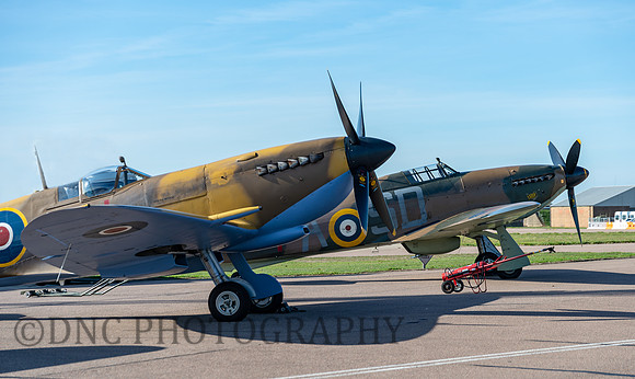 Spitfire LFIXe Mk356 & Hurricane MkIIc LF363