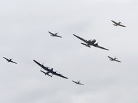 BBMF  Flypast Formation,