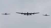 BBMF AVRO Lancaster B1 PA474 with Hurricane MkII.c PZ865, Spitfire Mk XVI TE311