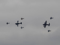 BBMF  Flypast formation
