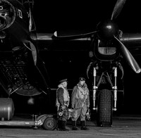 Discussing the flight