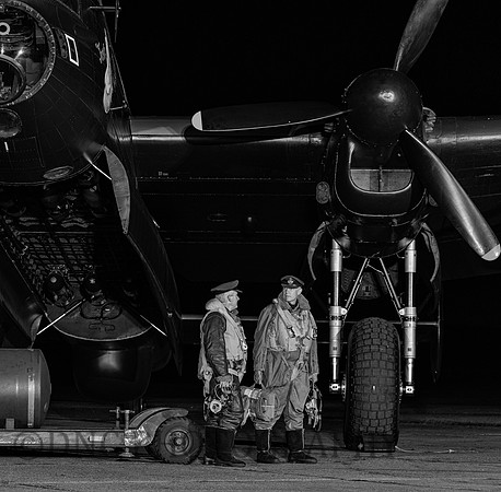 Discussing the flight