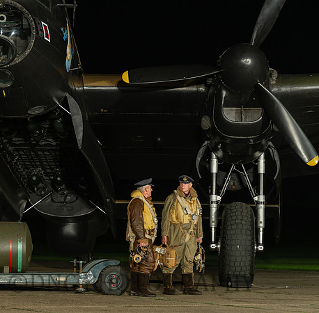 Discussing the flight