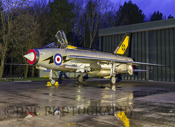 Lightning F.3 XR713.QRA shed.