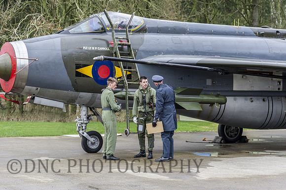 Officer, pilot and ground crew