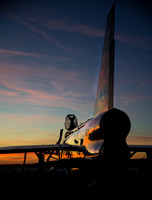 Lightning at Sunset