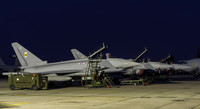 TyphoonZK336 FD 1 (F) sqn ZJ807 BF 29 (R) sqn ZJ814 BH 29 (R) sqn