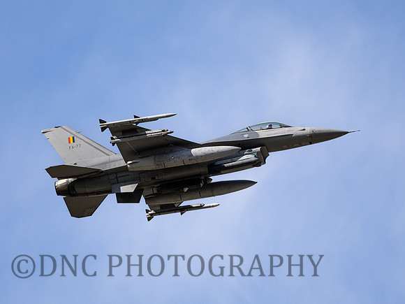 Belgium Air Force F-16AM Fighting Falcon FA-77