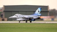 Belguim Air Force F-16AM Fighting Falcon FA-116 Accelerates to take off .1