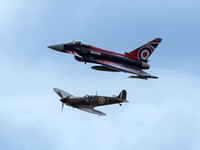 BBMF Spitfire MKIIa P7350 & Typhoon Display XJ914 'Blackjack'