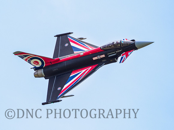 RAF Typhoon Display Team Typhoon FGR4 XJ914 'Blackjack'