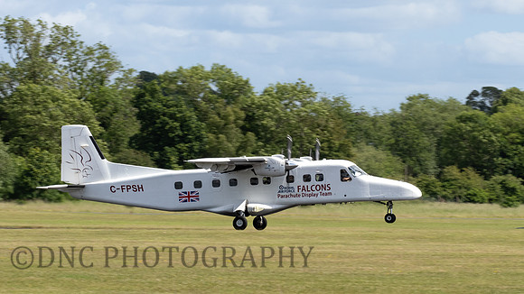 RAF Falcons Parachute Display Team Dornier 228-202 C-FPSH