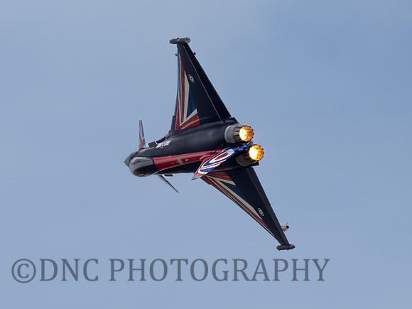 RAF Typhoon Display Team Typhoon FGR4 XJ914 'Blackjack'