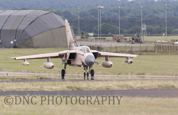 Panavia Tornado GR4A ZG750 taxis in