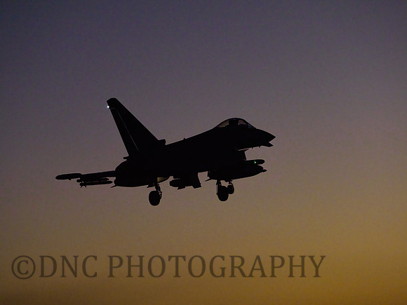 Typhoon at Sunset