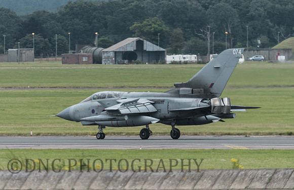 Panavia Tornado GR4A ZA612 Slow with Reverse Thrust applied