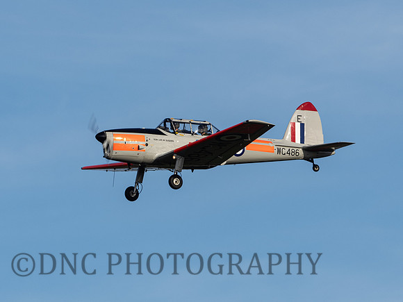 BBMF De Havilland Chipmunk DHC-1 WG486 BBMF Fighter Pilot Training
