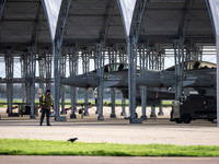 Typhoons on flight line