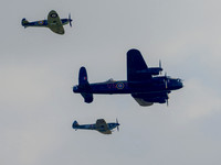 BBMF AVRO Lancaster BI PA474 Spitfire P7350, TE311