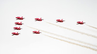 Red Arrows Flypast