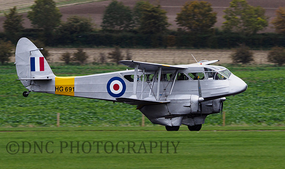 de Havilland D.H.89-A Dragon Rapide HG 691