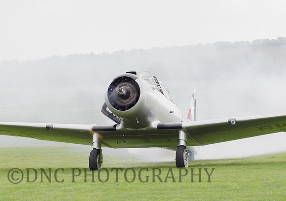 North American NA64 - Yale 3349 engine start