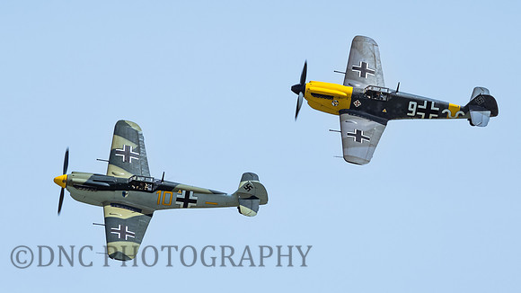 Hispano  HA-1112-M1L Buchon C.4K-102 Yellow 10 & HA-1112-M1L Buchon  C.4K-112 White 9