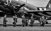 Paras boarding.