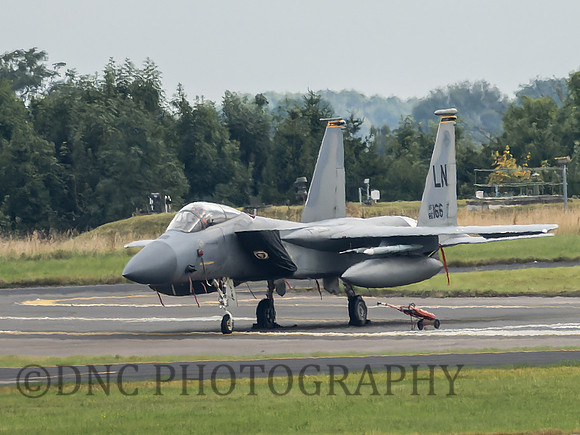 F-15C 86-166 LN on the flight line