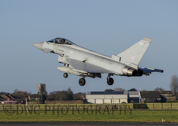 Typhoon FGR4 ZK335 12 Squadron