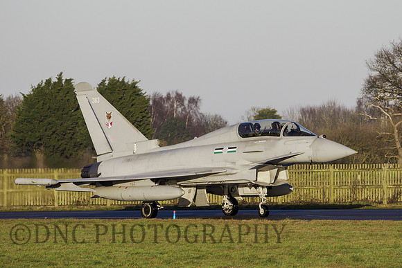 Typhoon T3 ZK383, 12 Squadron