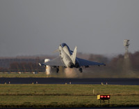 Typhoon T3 ZK383. 12 Squadron.